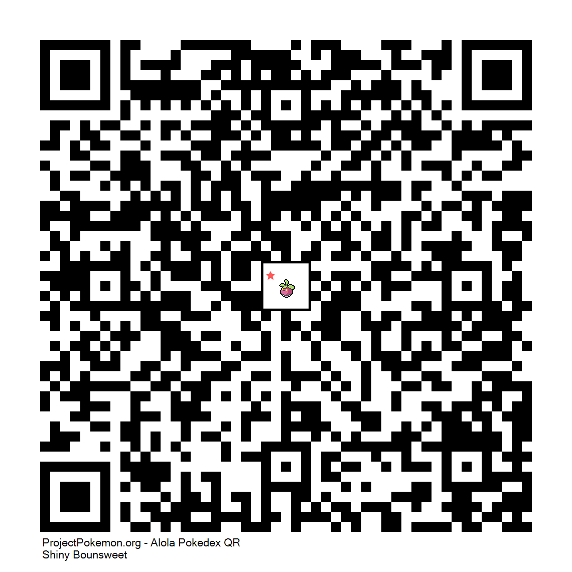 Cdigo QR de Bounsweet variocolor